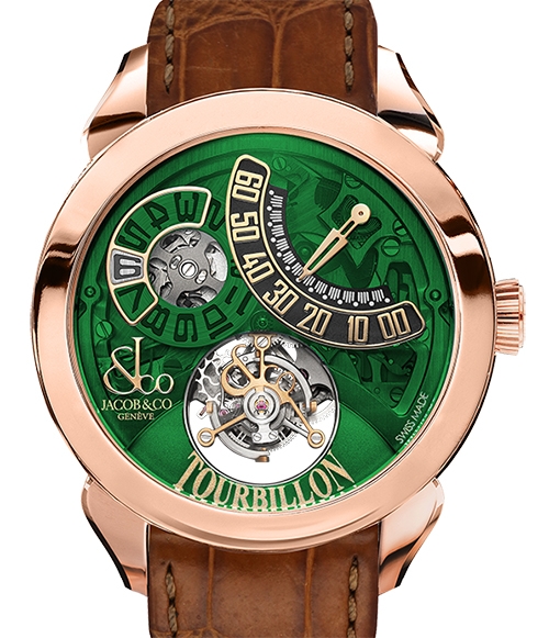 (image for) Jacob & Co Replica PALATIAL FLYING TOURBILLON RANGE JUMPING HOURS PT510.40.NS.MG.A watch